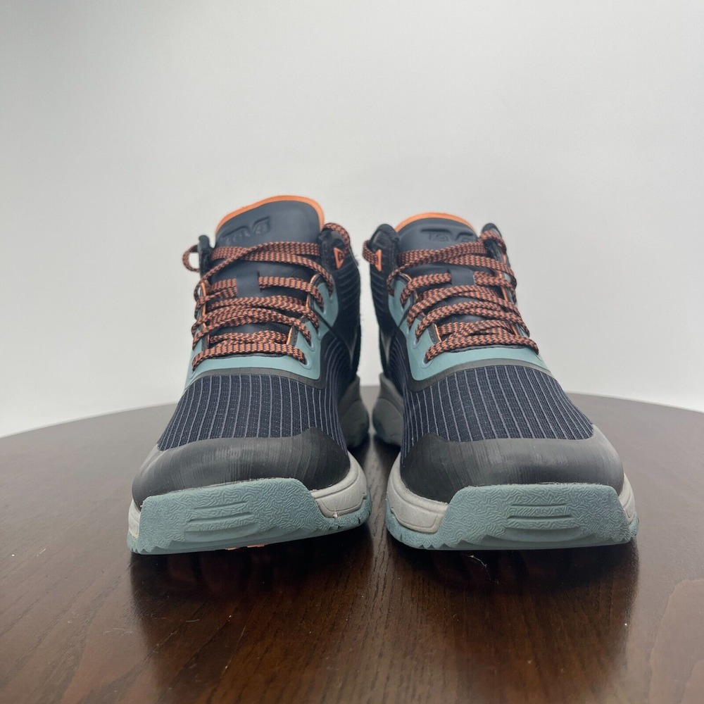 Teva Gateway Shoes Women's 8.5 Gray Blue Lace-Up‎ Mid Hiking Sneakers 1127812 - Picture 2 of 16